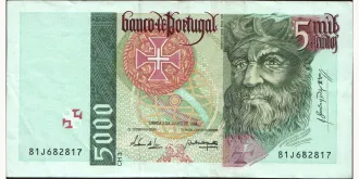 5000 escudos 1998