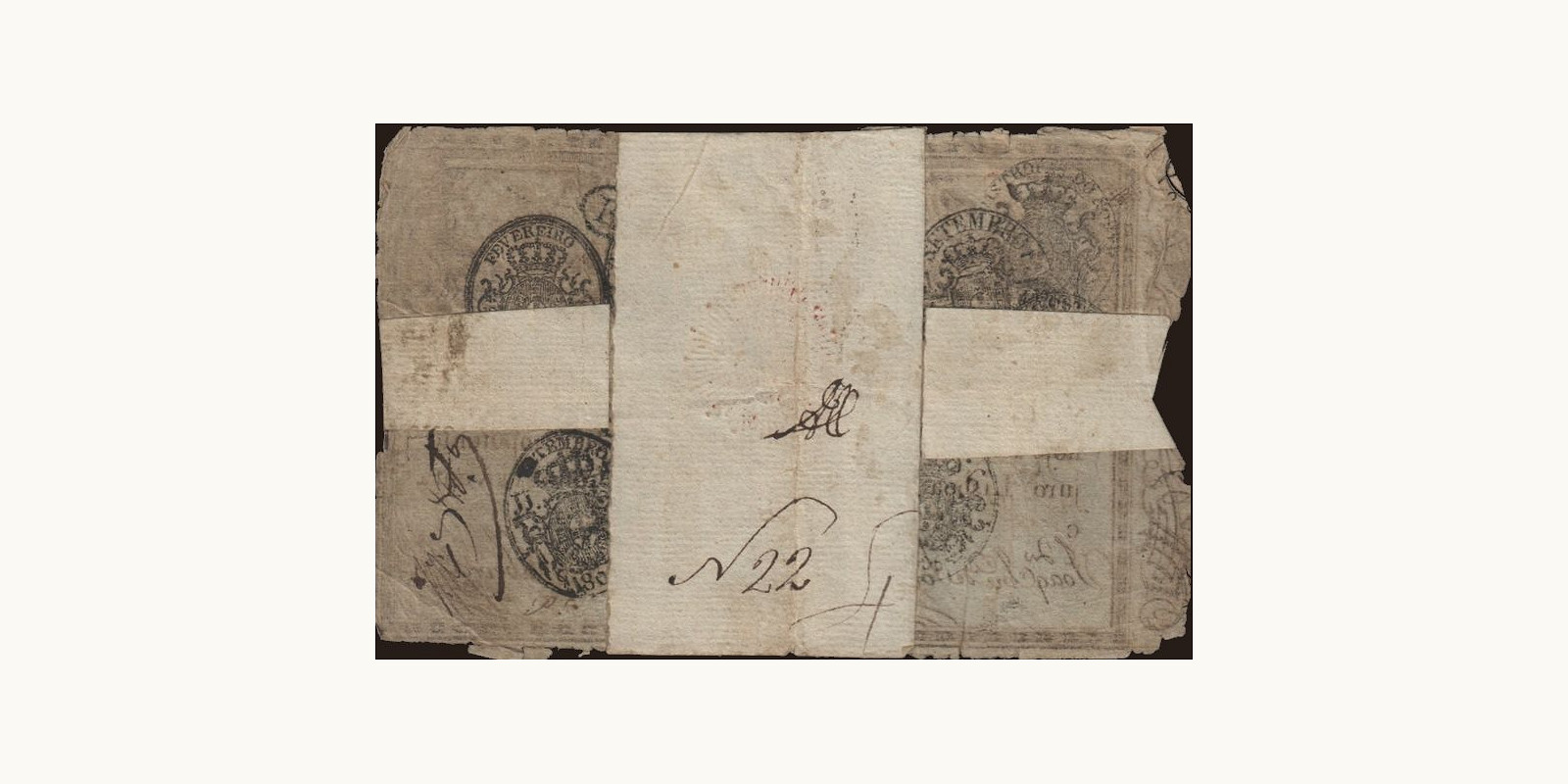 5000 reis Portugal 1826 — Back side