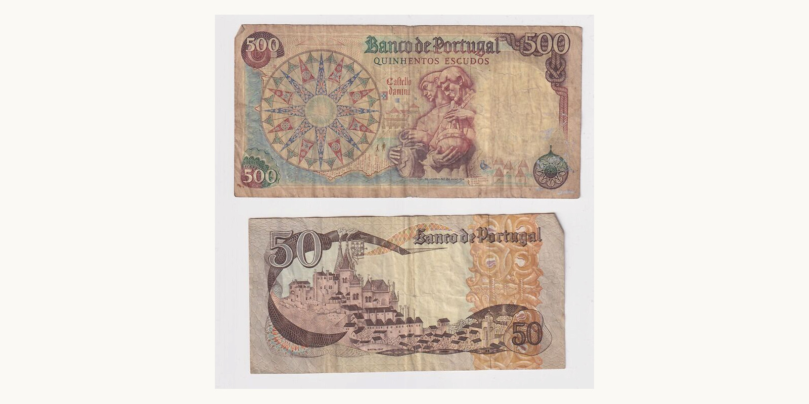 500 escudos Portugal 1966 — Back side