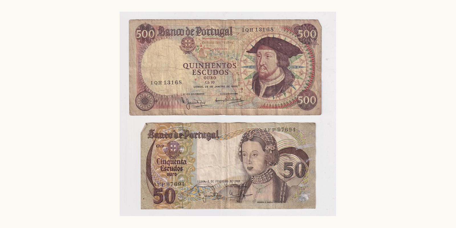 500 escudos Portugal 1966 — Front side