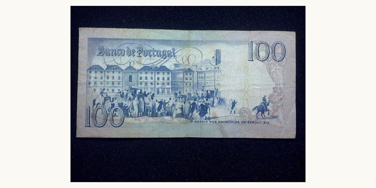 100 escudos Португалия 1985 — Оборотная сторона