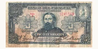 5 guaranies 1943