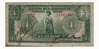 1 guaranies 1943