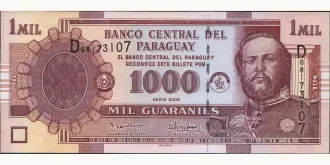 1000 guaranies 2005