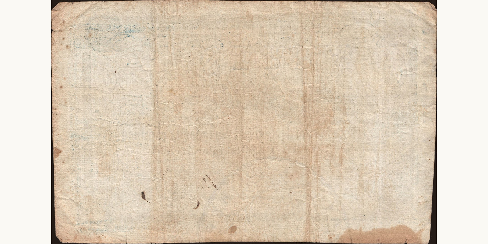 4 pesos Парагвай 1865 — Оборотная сторона