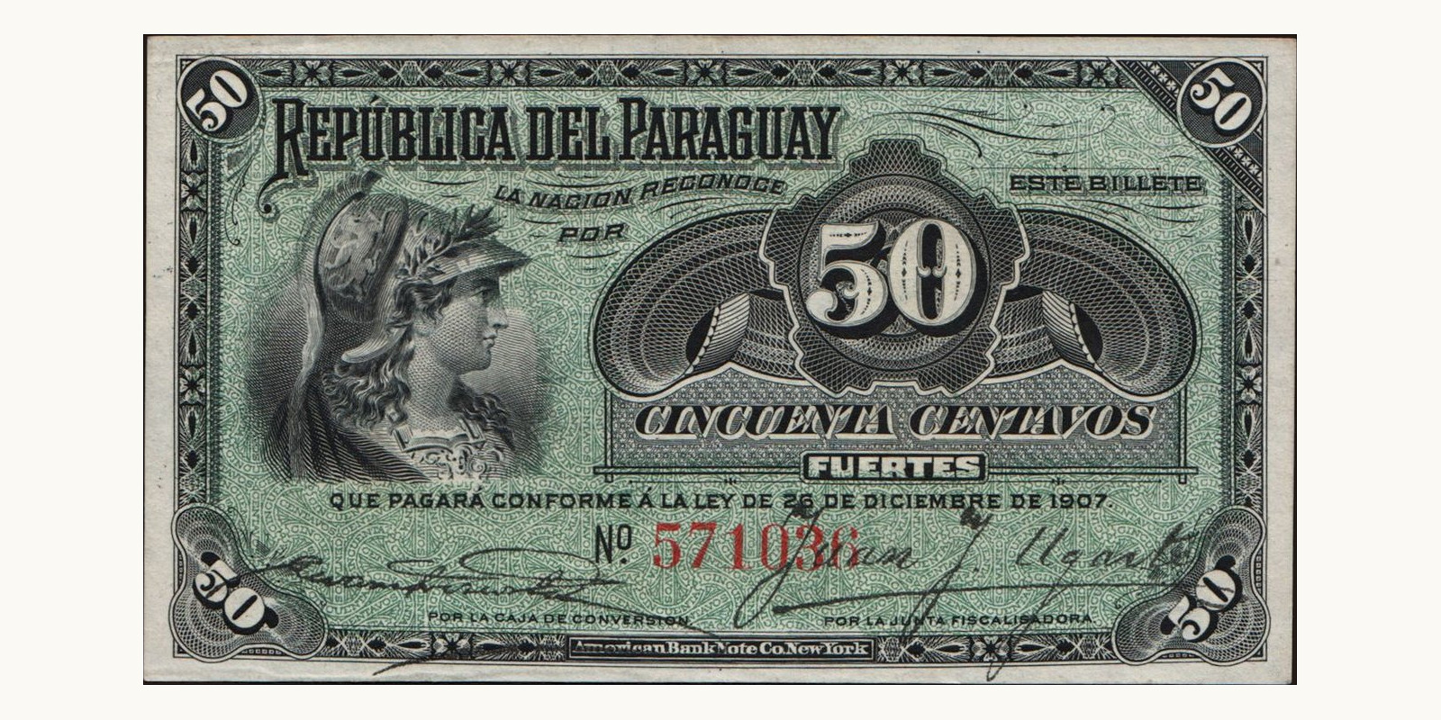 50 centavos 1907
