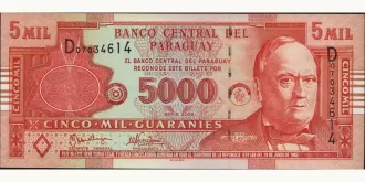 5000 guaranies 2005