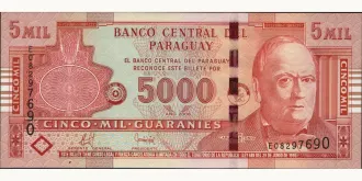 5000 guaranies 2008