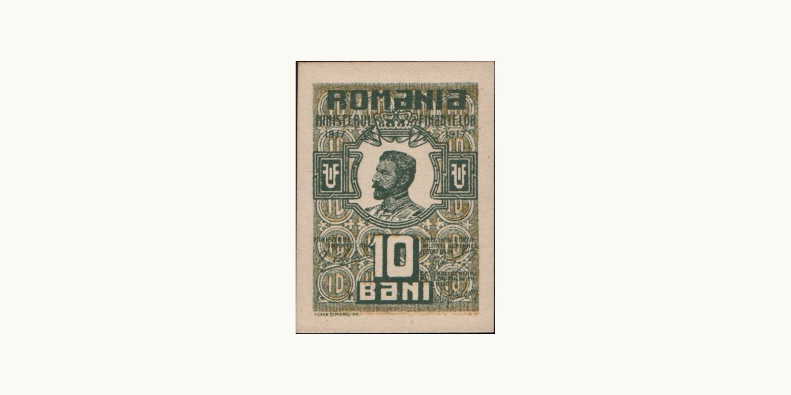 10 bani 1917