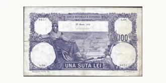 100 lei 1914