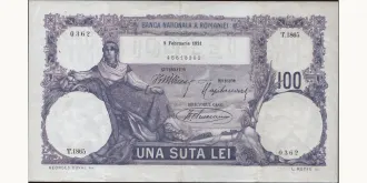 100 lei 1921