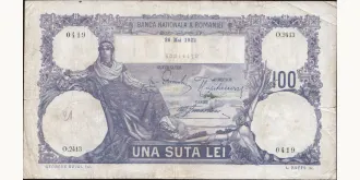 100 lei 1922