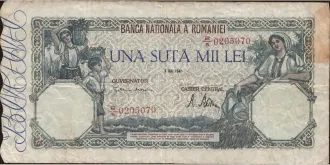 100000 lei 1947