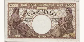 2000 lei 1943