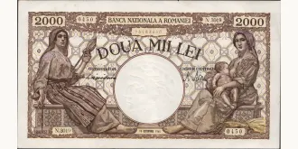 2000 lei 1944