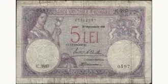 5 lei 1929