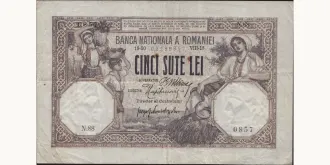 500 lei 1918