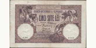 500 lei 1919