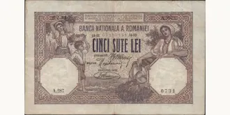 500 lei 1920
