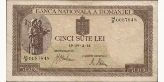 500 lei 1941