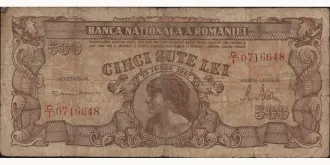 500 lei 1947