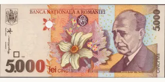 5000 lei 1998
