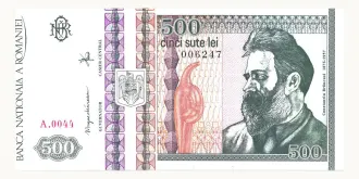 500 lei 1992