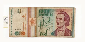 1000 lei 1993