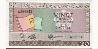 20 franc 1964