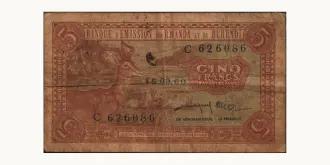 5 franc 1960