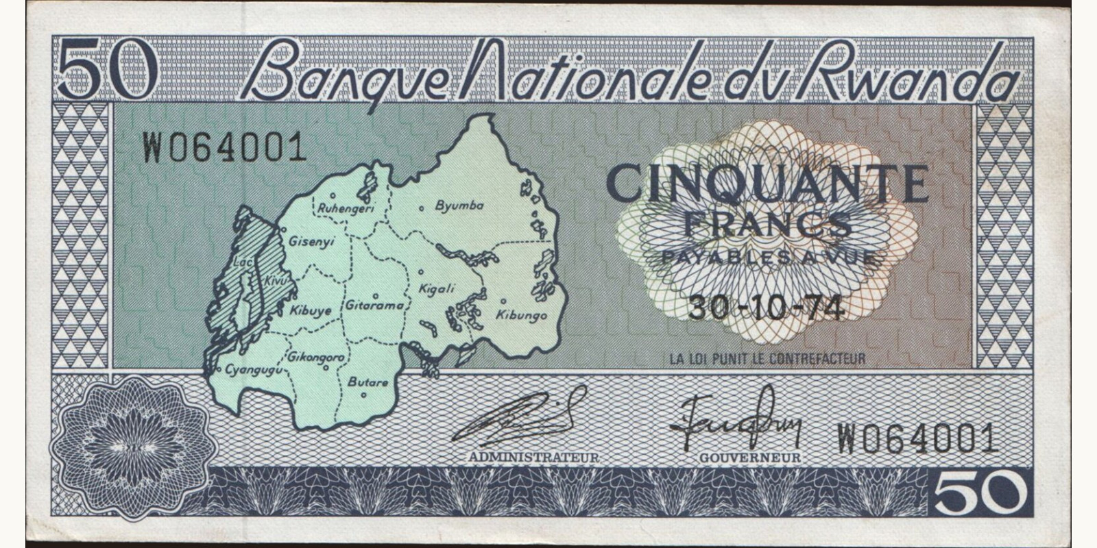 50 franc 1974