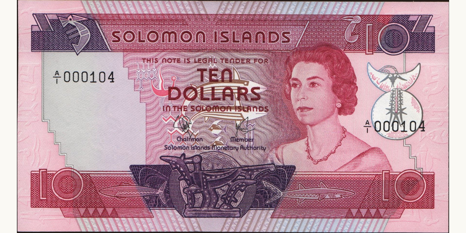 10 dollars 1977