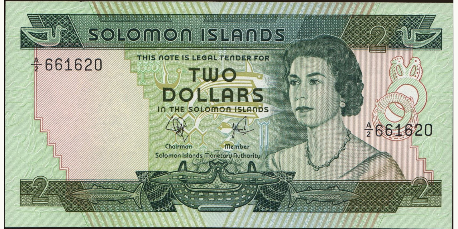 2 dollars 1977