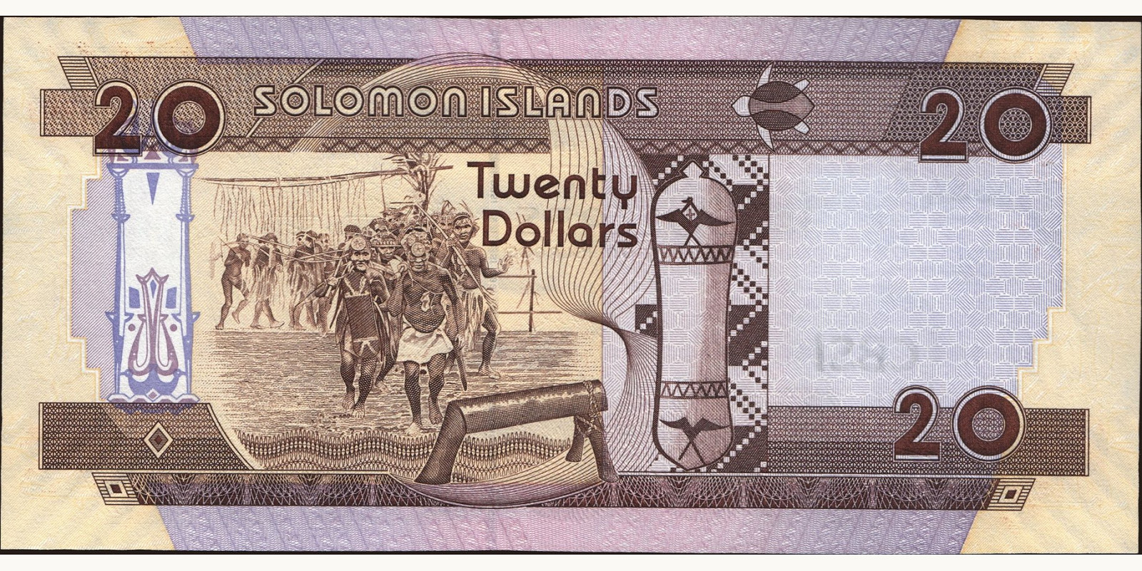 20 dollars Соломоновы о-ва 2006 — Оборотная сторона
