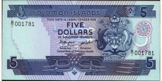 5 dollars 1986