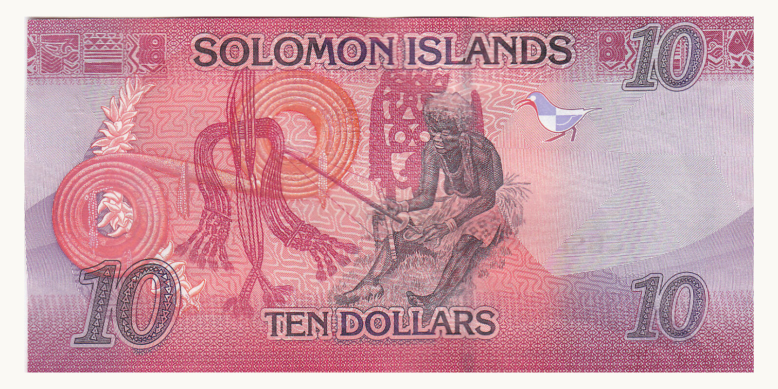 10 dollars Соломоновы о-ва 2017 — Оборотная сторона