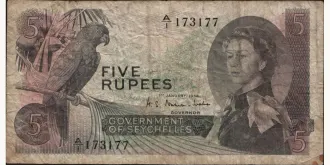 5 rupees 1968