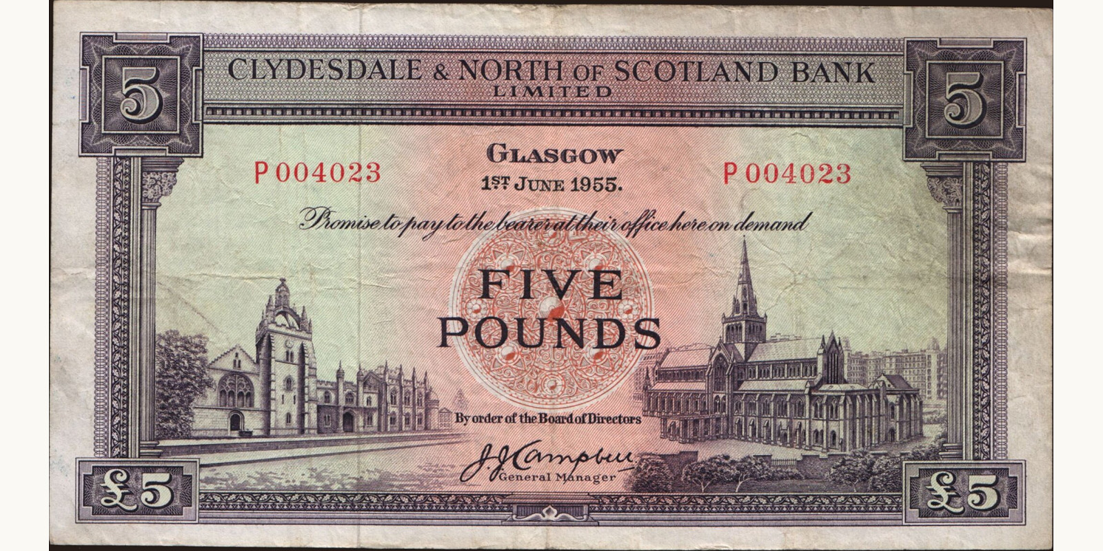 5 pounds 1955
