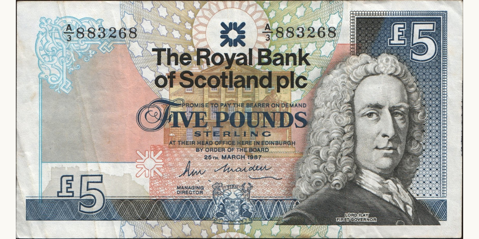 5 pounds 1987