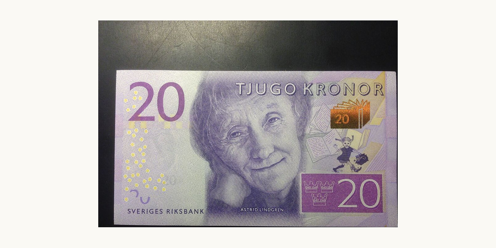 20 krooni Sweden 2015 — Front side