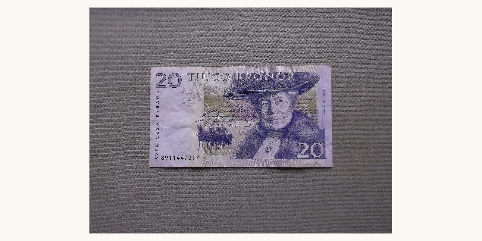 20 krona Sweden 2008 — Front side