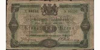 1 krona 1875