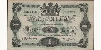 1 krona 1915