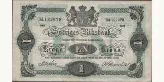 1 krona 1918
