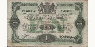 1 krona 1921