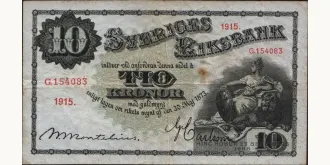 10 kronor 1915