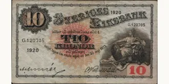 10 kronor 1920