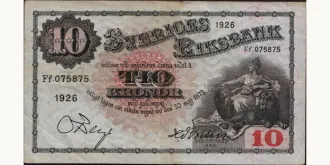 10 kronor 1926