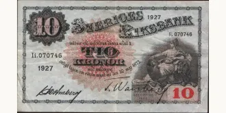 10 kronor 1927