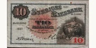 10 kronor 1931